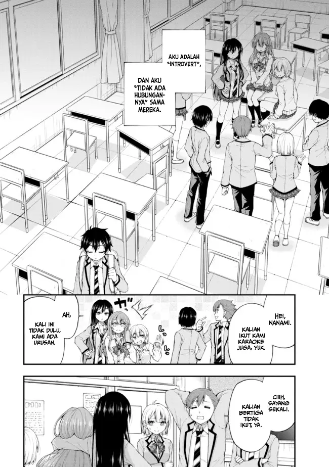 Inkya no Boku ni Batsu Game ni Kokuhaku Shitekita Hazu no Gyaru ga, Doumitemo Boku ni Betahore Desu Chapter 01.1 Gambar 5