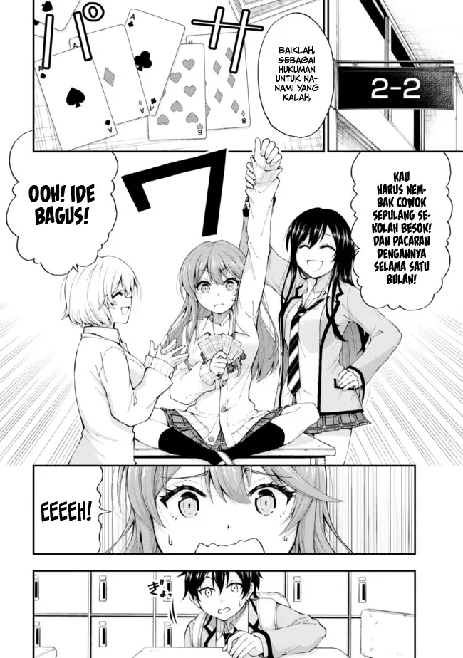Inkya no Boku ni Batsu Game ni Kokuhaku Shitekita Hazu no Gyaru ga, Doumitemo Boku ni Betahore Desu Chapter 01.1 Gambar 7