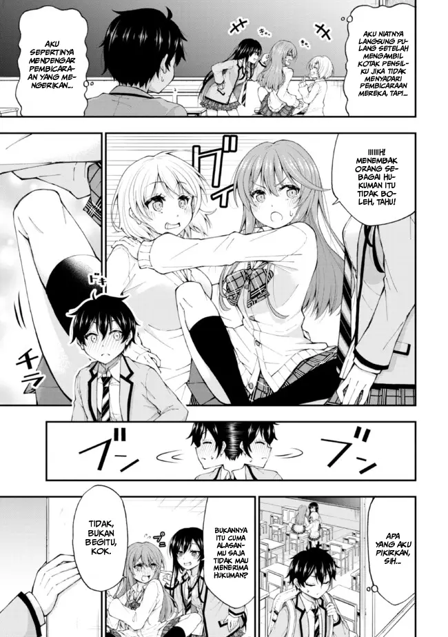 Inkya no Boku ni Batsu Game ni Kokuhaku Shitekita Hazu no Gyaru ga, Doumitemo Boku ni Betahore Desu Chapter 01.1 Gambar 8