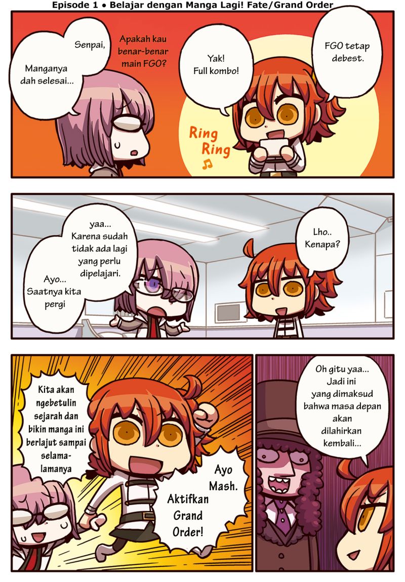 Baca Komik Motto Manga de Wakaru! Fate/Grand Order Chapter 1 Gambar 1