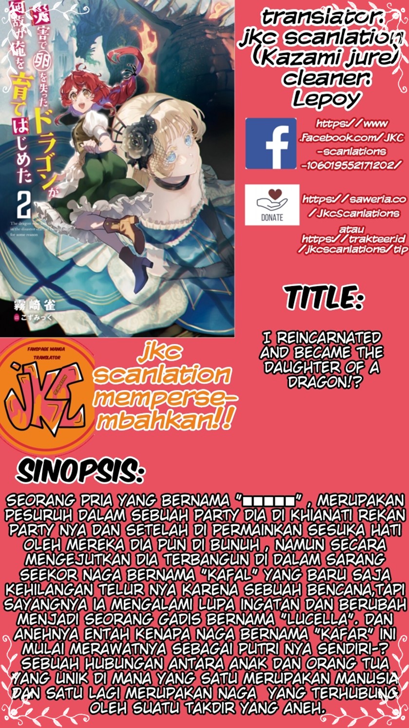 Baca Komik Saigai de Tamago wo Ushinatta Dragon ga Nazeka Ore wo Sodate Hajimeta Chapter 04.1 Gambar 1