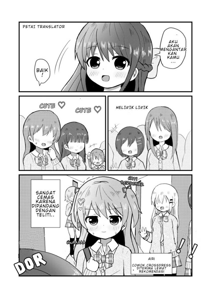 Baca Manga Josou Suisen de Joshikou ni Nyuugaku Shimashita Chapter 02 Gambar 2