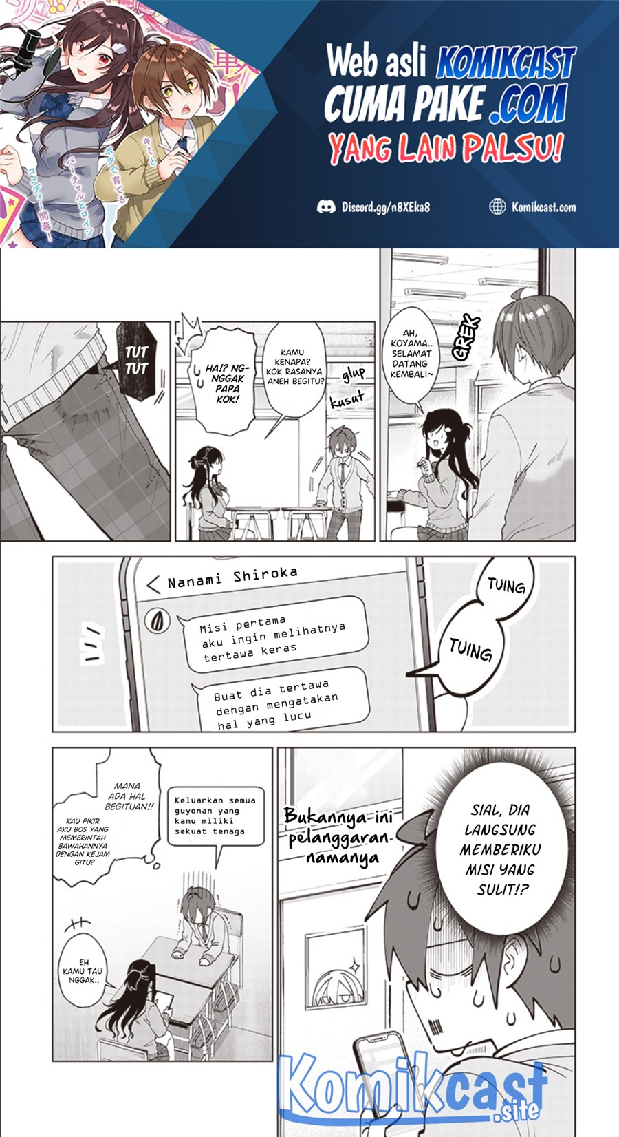 Baca Manga VTuber wa Mama Naranai! Chapter 02.2 Gambar 2