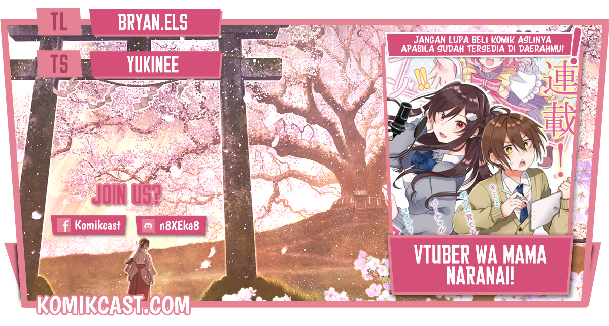 Baca Komik VTuber wa Mama Naranai! Chapter 01.2 Gambar 1