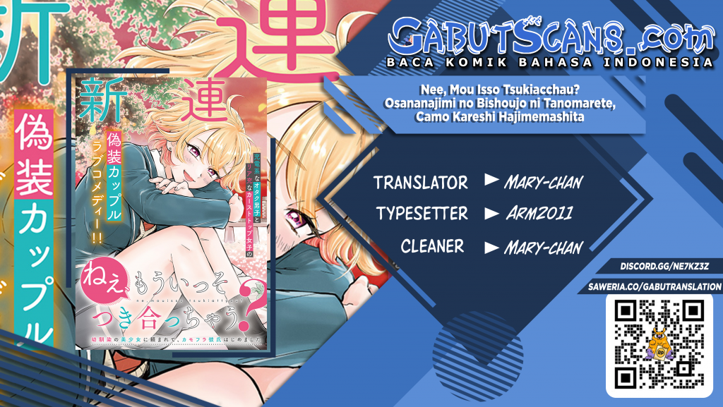 Baca Komik Nee, Mou Isso Tsukiacchau? Osananajimi no Bishoujo ni Tanomarete, Camo Kareshi Hajimemashita Chapter 04 Gambar 1