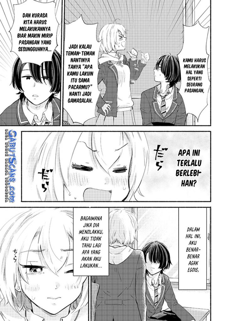 Nee, Mou Isso Tsukiacchau? Osananajimi no Bishoujo ni Tanomarete, Camo Kareshi Hajimemashita Chapter 04 Gambar 14