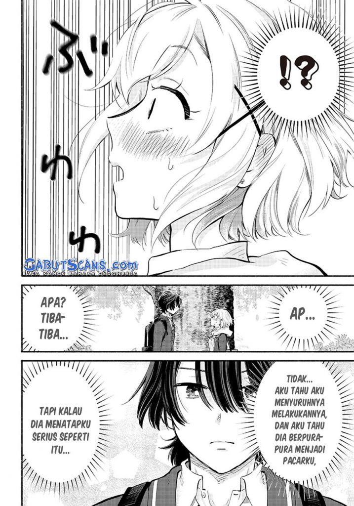 Nee, Mou Isso Tsukiacchau? Osananajimi no Bishoujo ni Tanomarete, Camo Kareshi Hajimemashita Chapter 04 Gambar 23