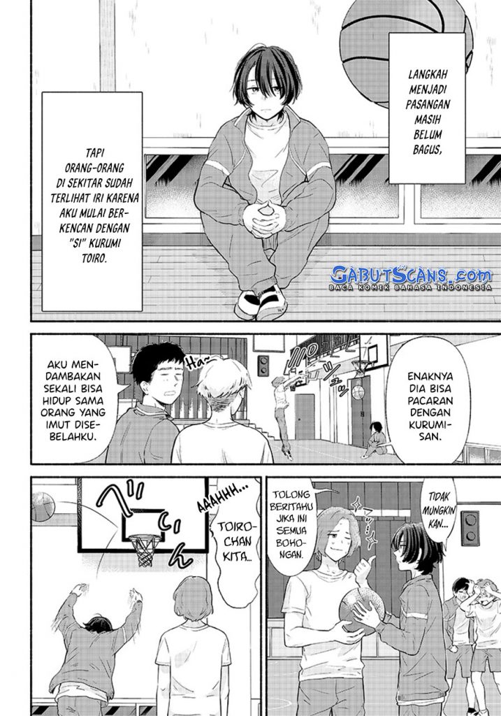 Nee, Mou Isso Tsukiacchau? Osananajimi no Bishoujo ni Tanomarete, Camo Kareshi Hajimemashita Chapter 04 Gambar 3
