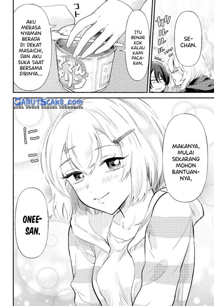 Nee, Mou Isso Tsukiacchau? Osananajimi no Bishoujo ni Tanomarete, Camo Kareshi Hajimemashita Chapter 04 Gambar 7