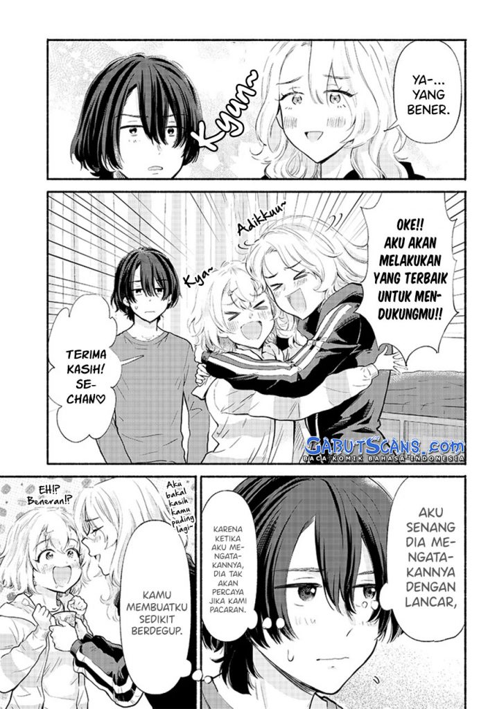Nee, Mou Isso Tsukiacchau? Osananajimi no Bishoujo ni Tanomarete, Camo Kareshi Hajimemashita Chapter 04 Gambar 8