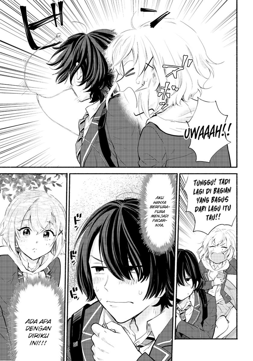 Nee, Mou Isso Tsukiacchau? Osananajimi no Bishoujo ni Tanomarete, Camo Kareshi Hajimemashita Chapter 03 Gambar 10