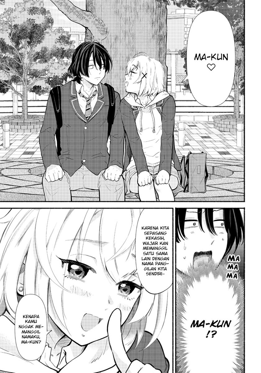 Nee, Mou Isso Tsukiacchau? Osananajimi no Bishoujo ni Tanomarete, Camo Kareshi Hajimemashita Chapter 03 Gambar 14