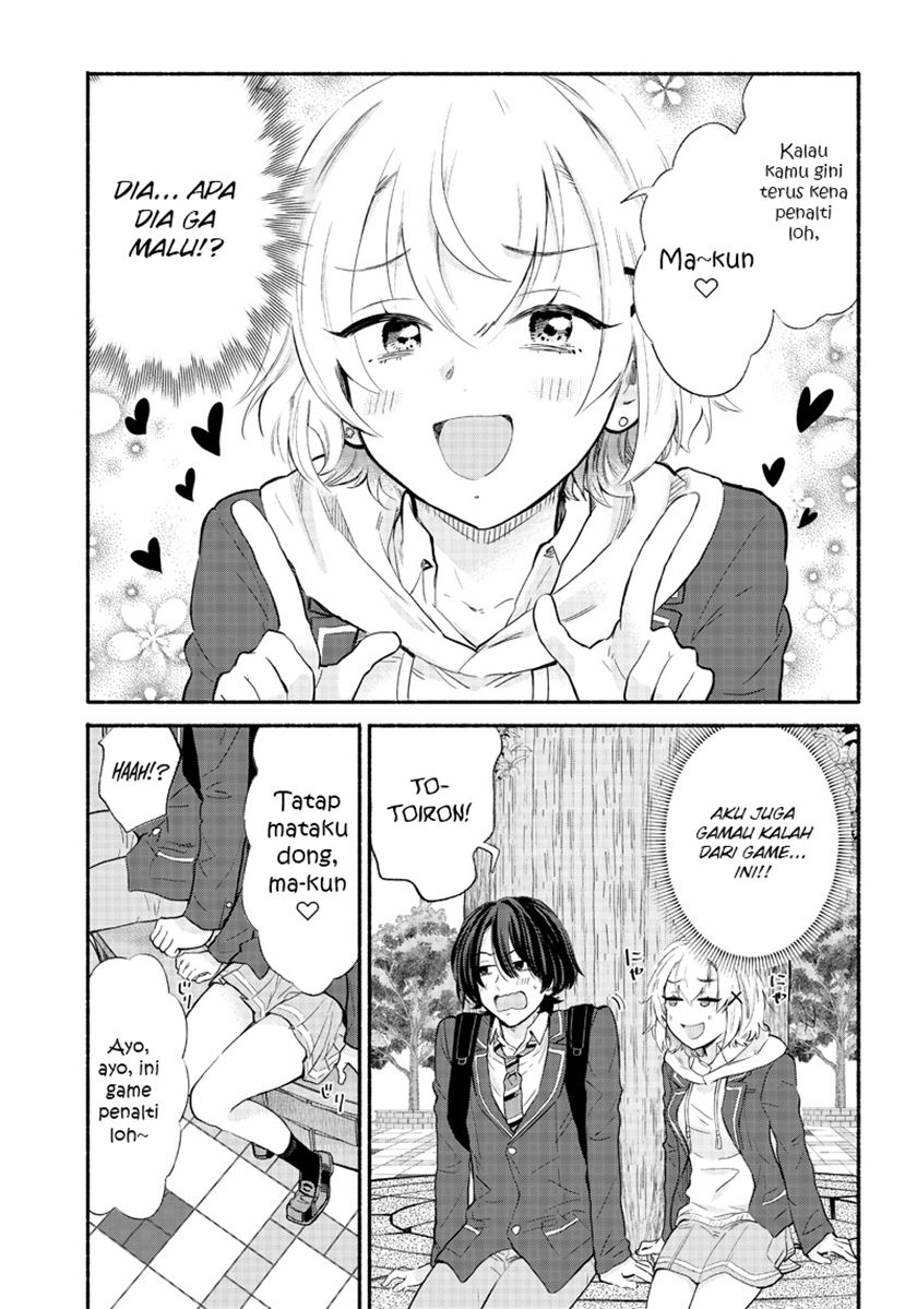 Nee, Mou Isso Tsukiacchau? Osananajimi no Bishoujo ni Tanomarete, Camo Kareshi Hajimemashita Chapter 03 Gambar 16