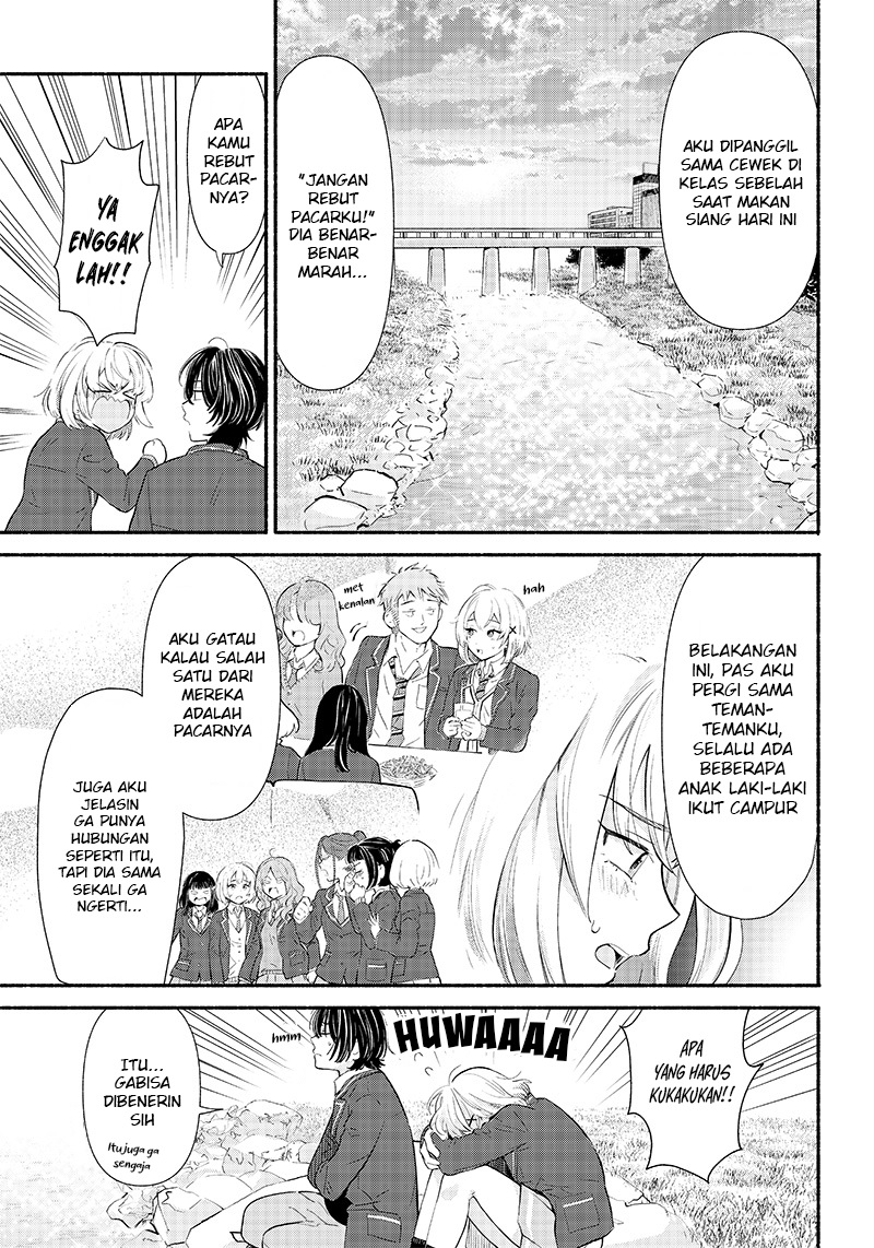 Nee, Mou Isso Tsukiacchau? Osananajimi no Bishoujo ni Tanomarete, Camo Kareshi Hajimemashita Chapter 01.2 Gambar 14