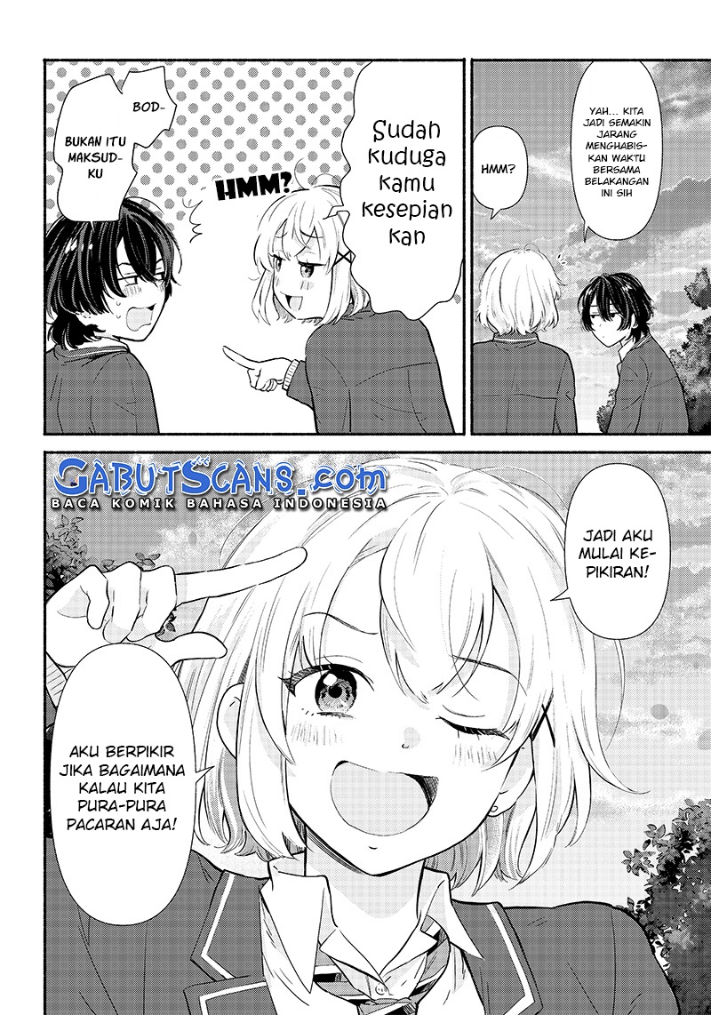 Nee, Mou Isso Tsukiacchau? Osananajimi no Bishoujo ni Tanomarete, Camo Kareshi Hajimemashita Chapter 01.2 Gambar 21