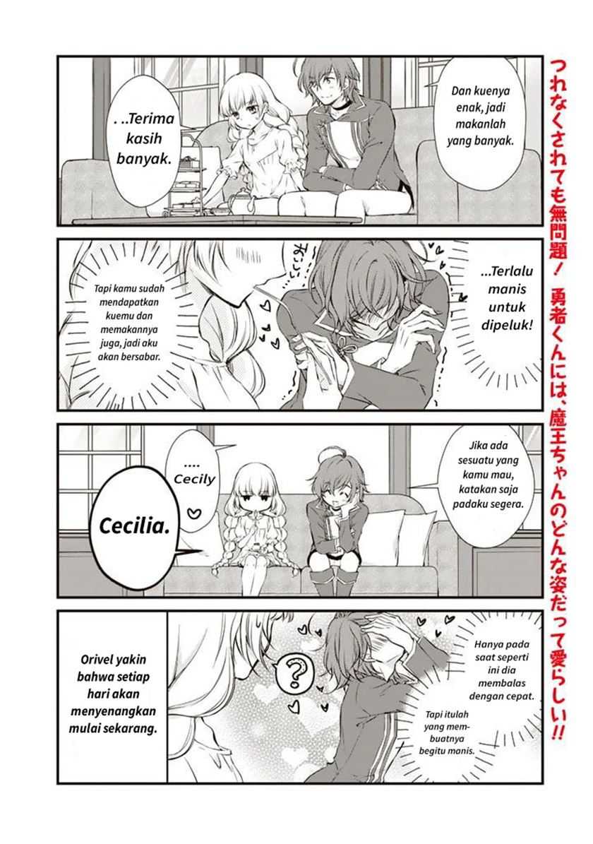 Watashi, Maou. Naze ka Yuusha ni Dekiaisarete imasu Chapter 02 Gambar 7
