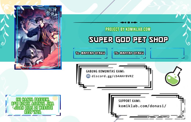 Baca Komik Super God Pet Shop Chapter 05 Gambar 1
