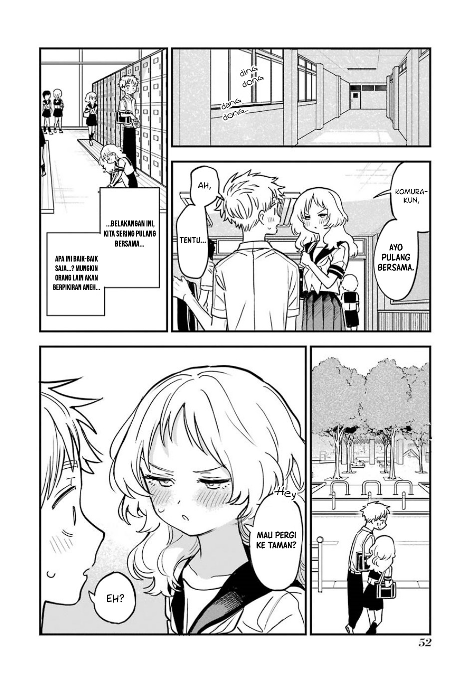 Sukinako ga Megane wo Wasureta Chapter 60 Gambar 10