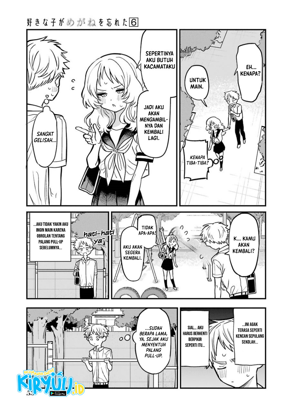 Sukinako ga Megane wo Wasureta Chapter 60 Gambar 11