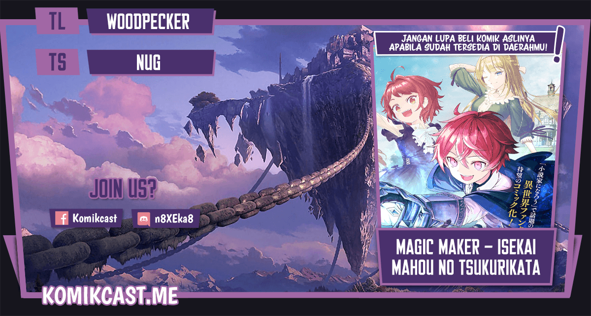 Baca Komik Magic Maker – Isekai Mahou no Tsukurikata Chapter 08 Gambar 1