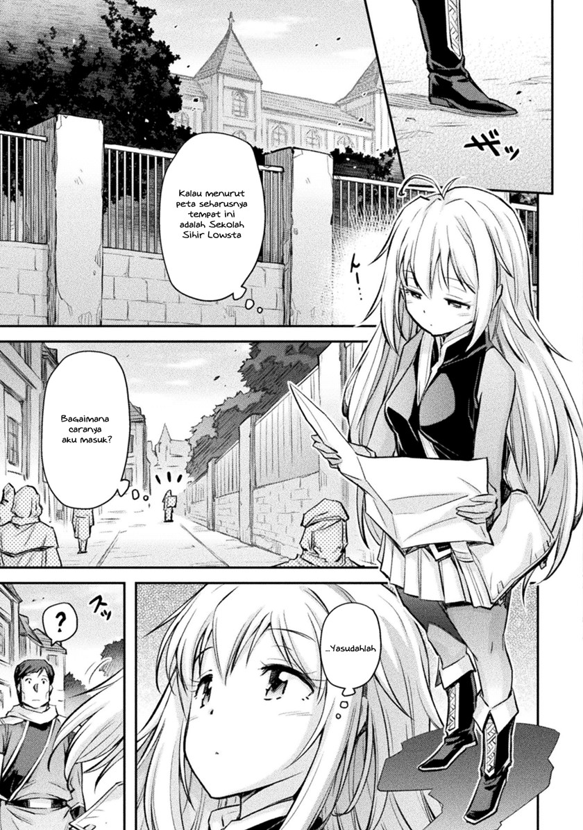 Saikyou no Youhei Shoujo no Gakuen Seikatsu Chapter 02 Gambar 5