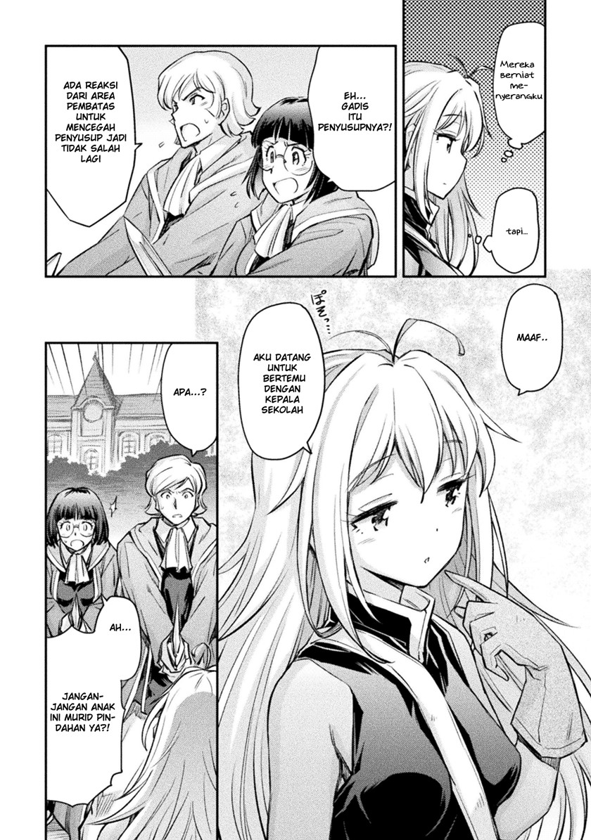 Saikyou no Youhei Shoujo no Gakuen Seikatsu Chapter 02 Gambar 8
