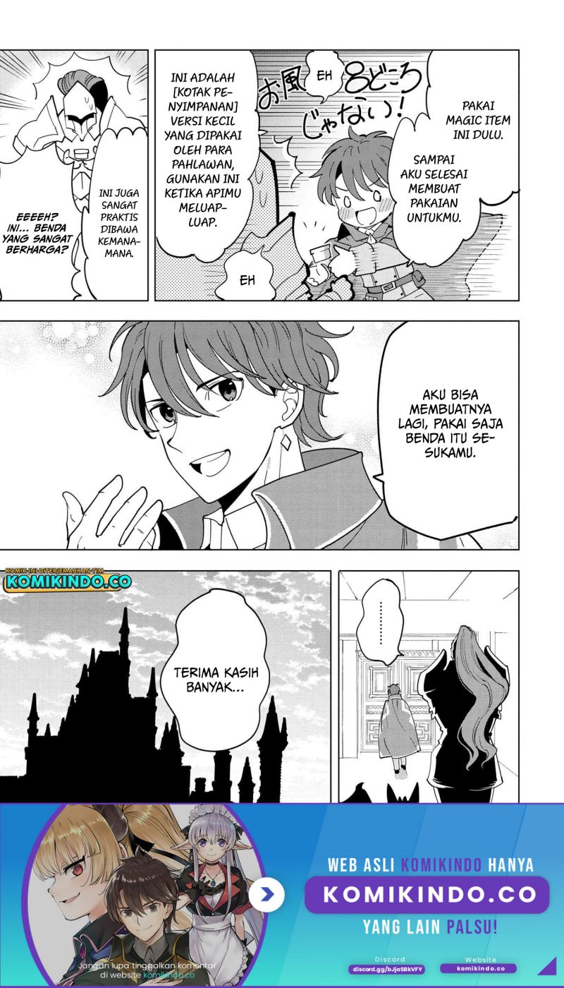 Souzou Renkinjutsushi wa Jiyuu wo Ouka suru: Kokyou wo Tsuihou saretara, Maou no Ohizamoto de Chouzetsu Kouka no Magic Item Tsukuri-houdai ni Narimashita Chapter 07.2 Gambar 11