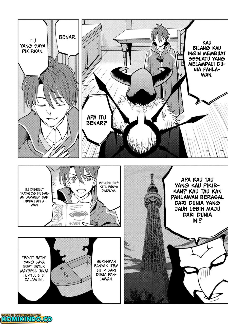 Souzou Renkinjutsushi wa Jiyuu wo Ouka suru: Kokyou wo Tsuihou saretara, Maou no Ohizamoto de Chouzetsu Kouka no Magic Item Tsukuri-houdai ni Narimashita Chapter 04.2 Gambar 7
