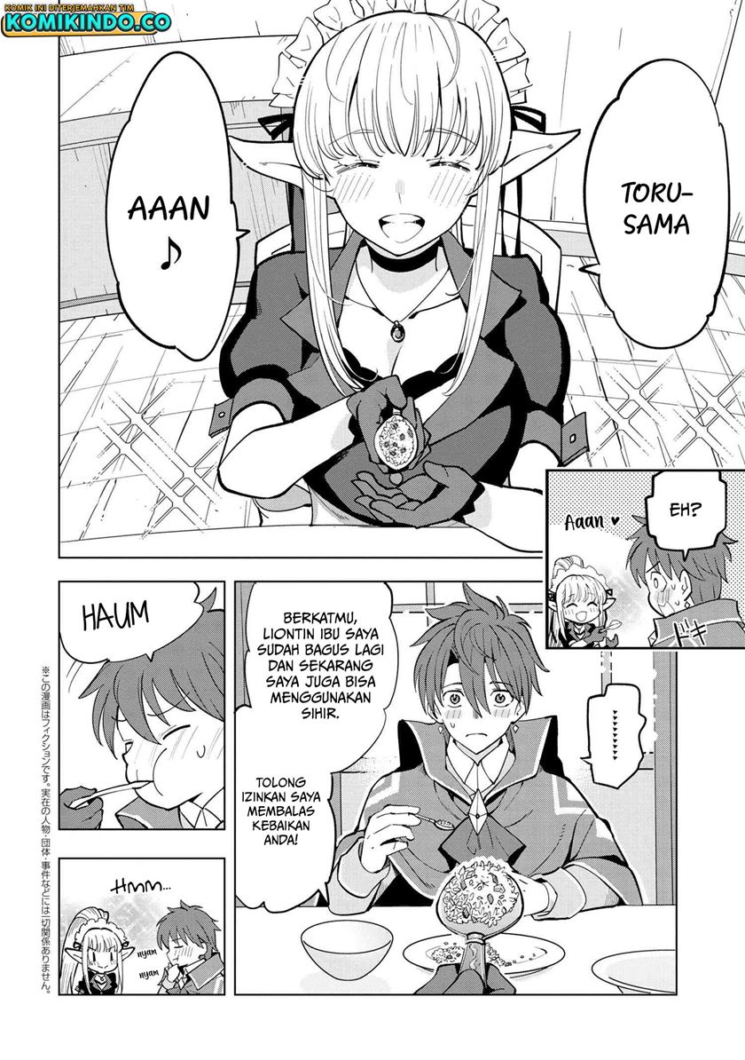 Souzou Renkinjutsushi wa Jiyuu wo Ouka suru: Kokyou wo Tsuihou saretara, Maou no Ohizamoto de Chouzetsu Kouka no Magic Item Tsukuri-houdai ni Narimashita Chapter 04.1 Gambar 13