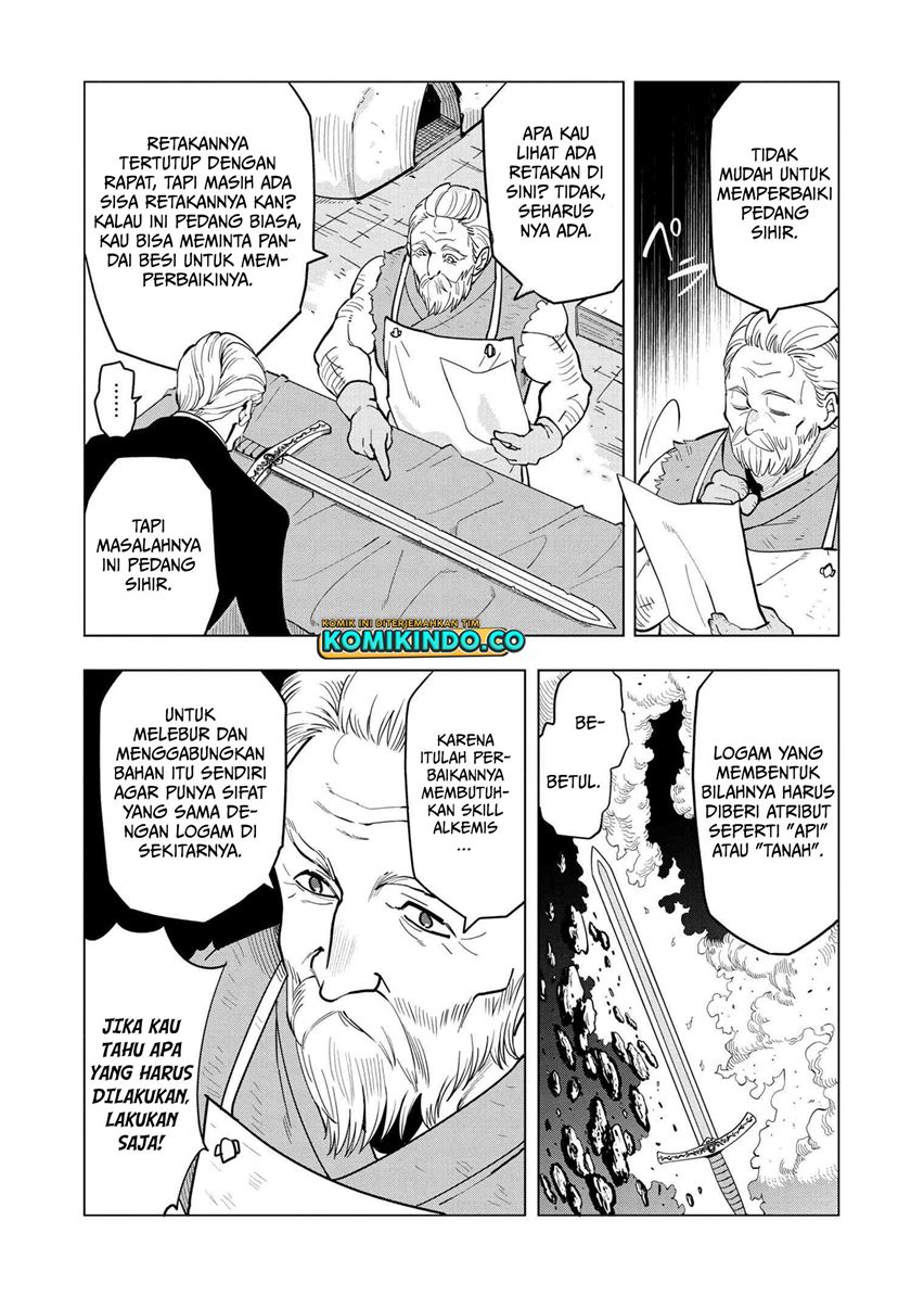 Souzou Renkinjutsushi wa Jiyuu wo Ouka suru: Kokyou wo Tsuihou saretara, Maou no Ohizamoto de Chouzetsu Kouka no Magic Item Tsukuri-houdai ni Narimashita Chapter 04.1 Gambar 8