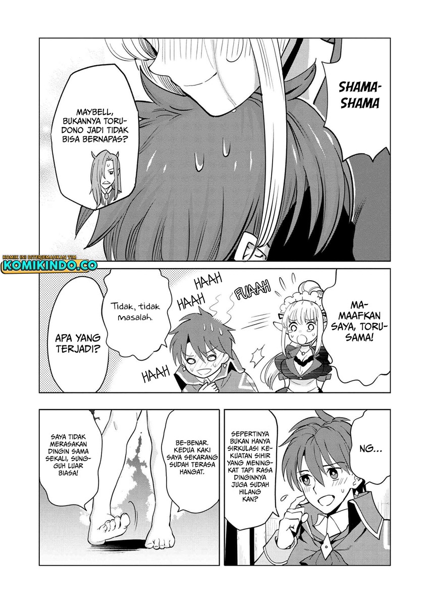 Souzou Renkinjutsushi wa Jiyuu wo Ouka suru: Kokyou wo Tsuihou saretara, Maou no Ohizamoto de Chouzetsu Kouka no Magic Item Tsukuri-houdai ni Narimashita Chapter 03.2 Gambar 18