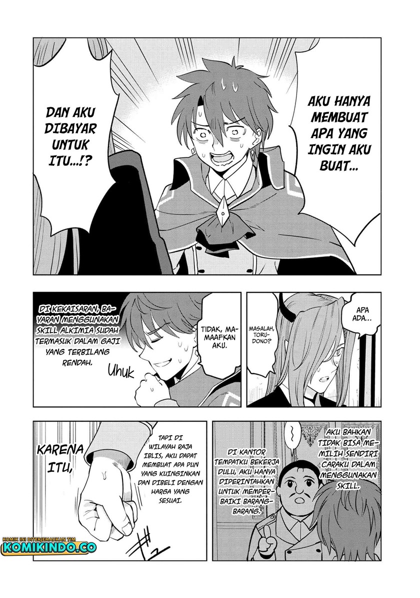 Souzou Renkinjutsushi wa Jiyuu wo Ouka suru: Kokyou wo Tsuihou saretara, Maou no Ohizamoto de Chouzetsu Kouka no Magic Item Tsukuri-houdai ni Narimashita Chapter 03.2 Gambar 21
