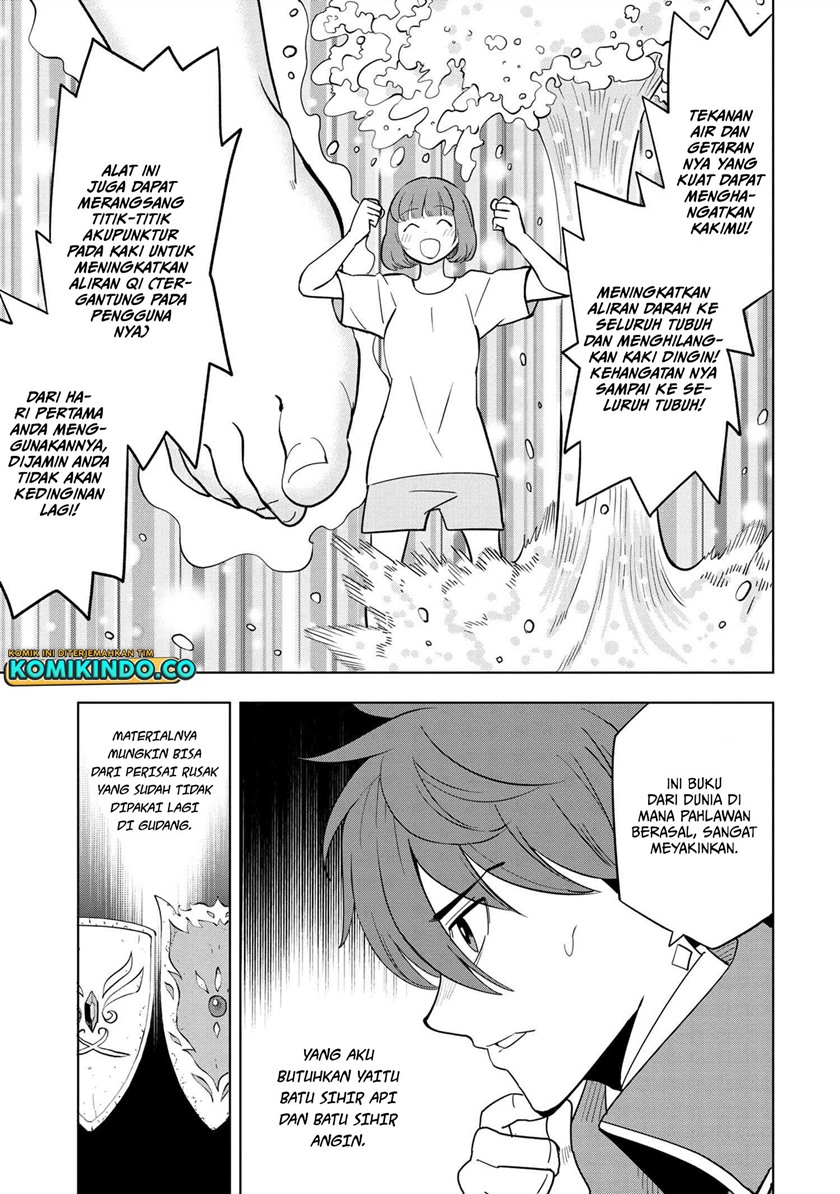 Souzou Renkinjutsushi wa Jiyuu wo Ouka suru: Kokyou wo Tsuihou saretara, Maou no Ohizamoto de Chouzetsu Kouka no Magic Item Tsukuri-houdai ni Narimashita Chapter 03.1 Gambar 20