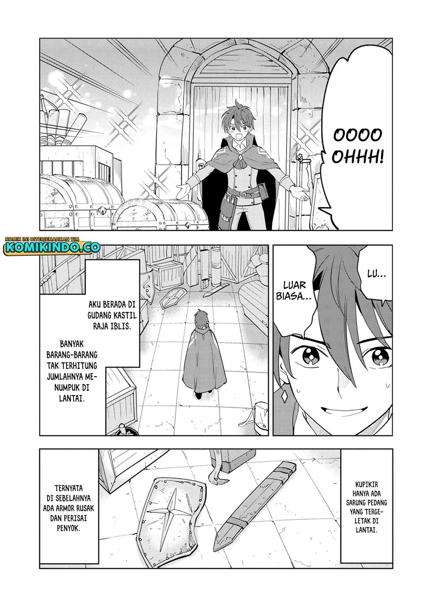Souzou Renkinjutsushi wa Jiyuu wo Ouka suru: Kokyou wo Tsuihou saretara, Maou no Ohizamoto de Chouzetsu Kouka no Magic Item Tsukuri-houdai ni Narimashita Chapter 03.1 Gambar 6