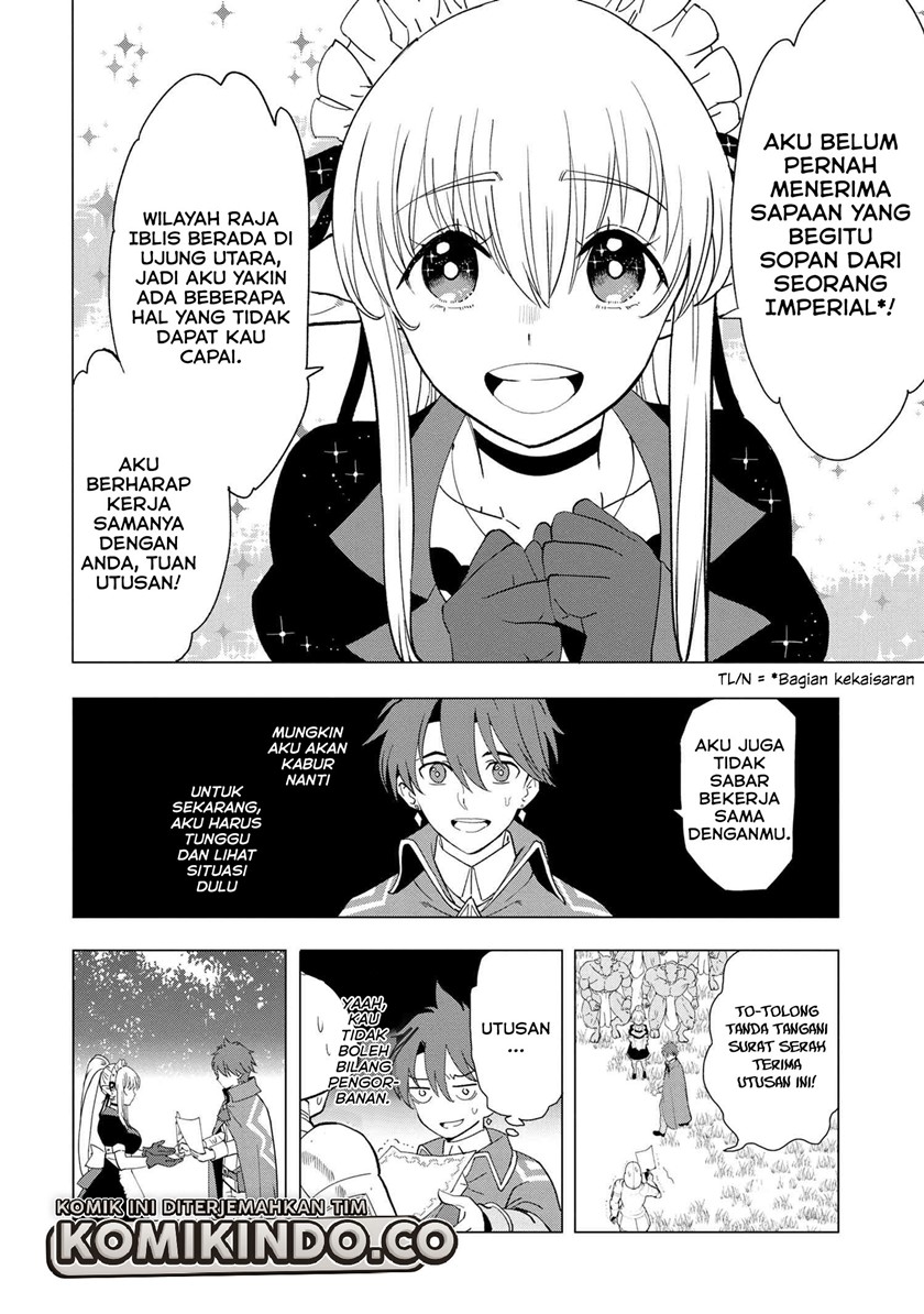 Souzou Renkinjutsushi wa Jiyuu wo Ouka suru: Kokyou wo Tsuihou saretara, Maou no Ohizamoto de Chouzetsu Kouka no Magic Item Tsukuri-houdai ni Narimashita Chapter 01.3 Gambar 6