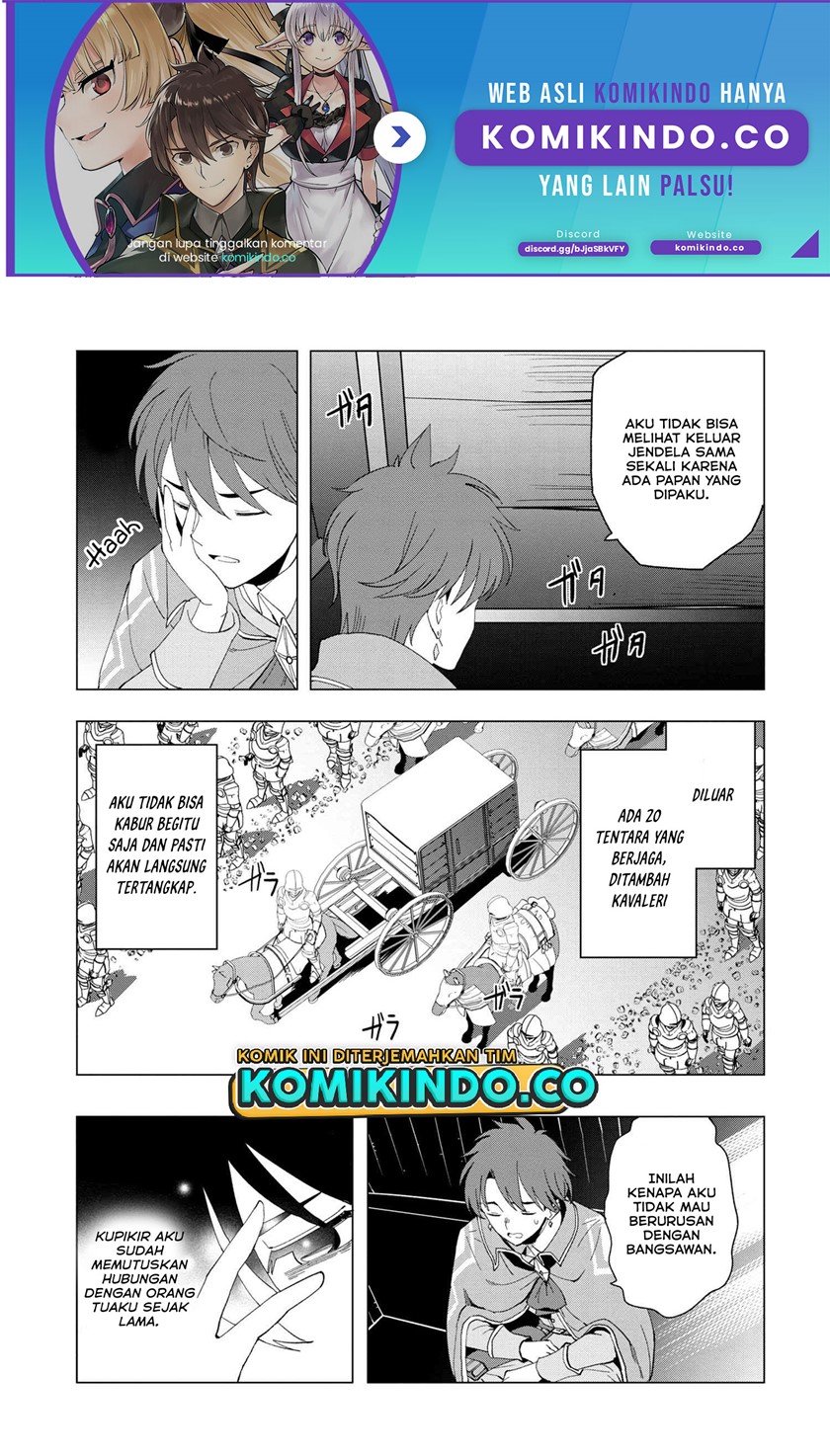Baca Manga Souzou Renkinjutsushi wa Jiyuu wo Ouka suru: Kokyou wo Tsuihou saretara, Maou no Ohizamoto de Chouzetsu Kouka no Magic Item Tsukuri-houdai ni Narimashita Chapter 01.2 Gambar 2