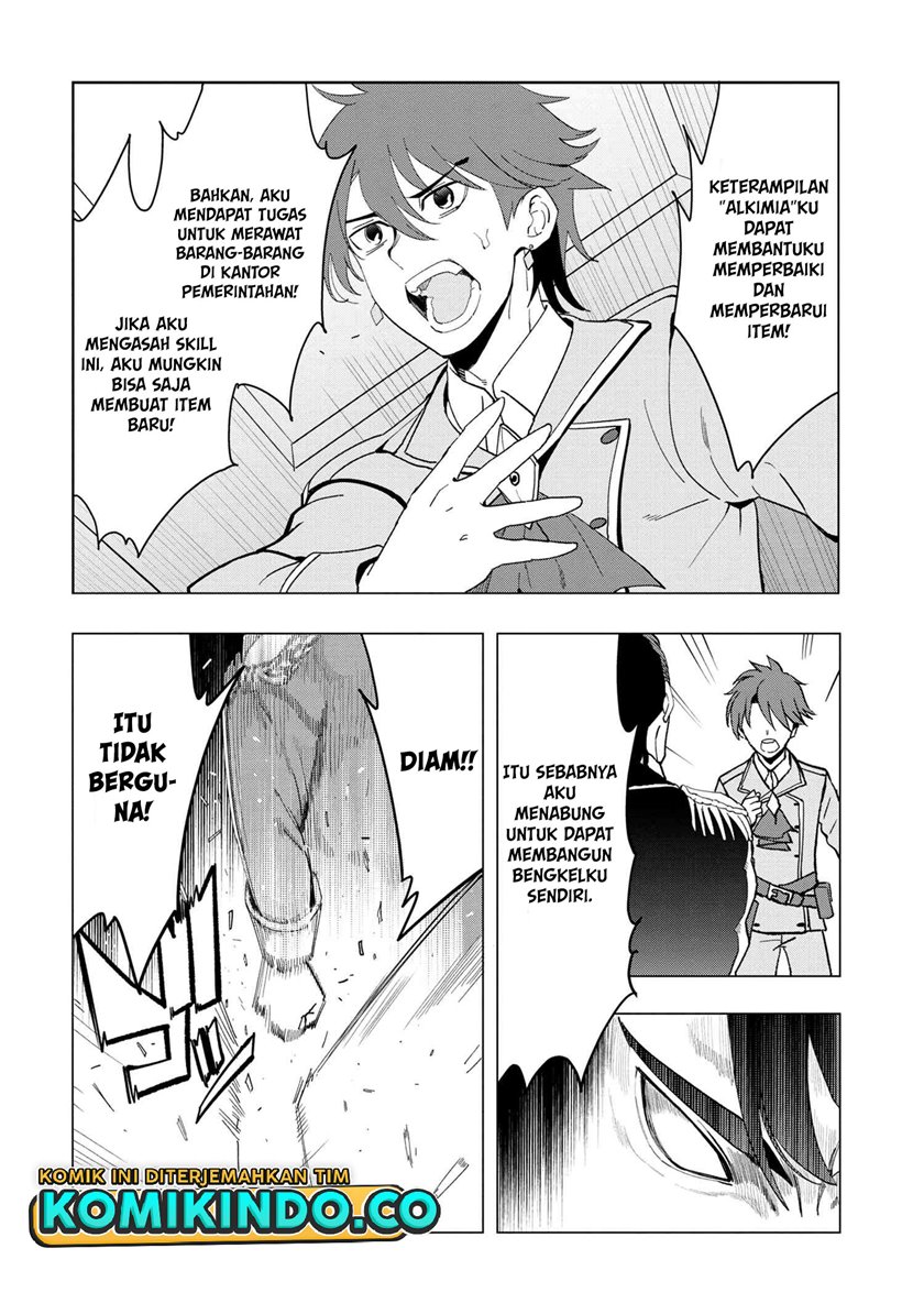 Souzou Renkinjutsushi wa Jiyuu wo Ouka suru: Kokyou wo Tsuihou saretara, Maou no Ohizamoto de Chouzetsu Kouka no Magic Item Tsukuri-houdai ni Narimashita Chapter 01.1 Gambar 12