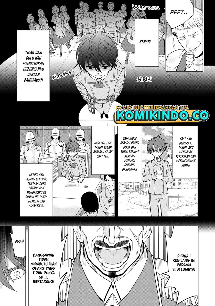 Souzou Renkinjutsushi wa Jiyuu wo Ouka suru: Kokyou wo Tsuihou saretara, Maou no Ohizamoto de Chouzetsu Kouka no Magic Item Tsukuri-houdai ni Narimashita Chapter 01.1 Gambar 7