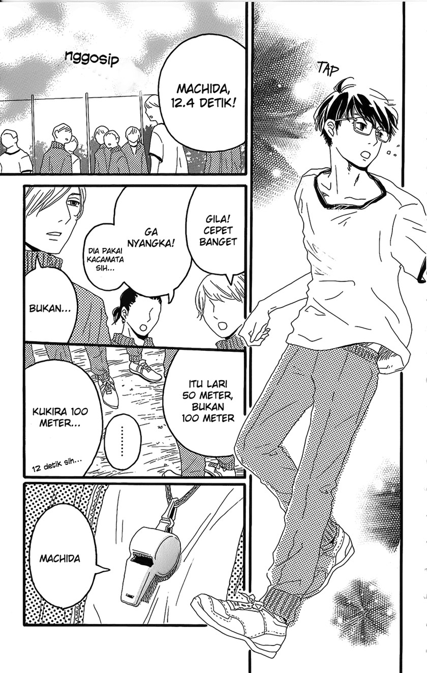 Machida-kun no Sekai Chapter 01 Gambar 20