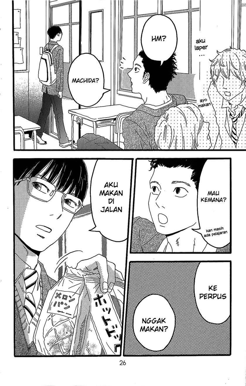 Machida-kun no Sekai Chapter 01 Gambar 23