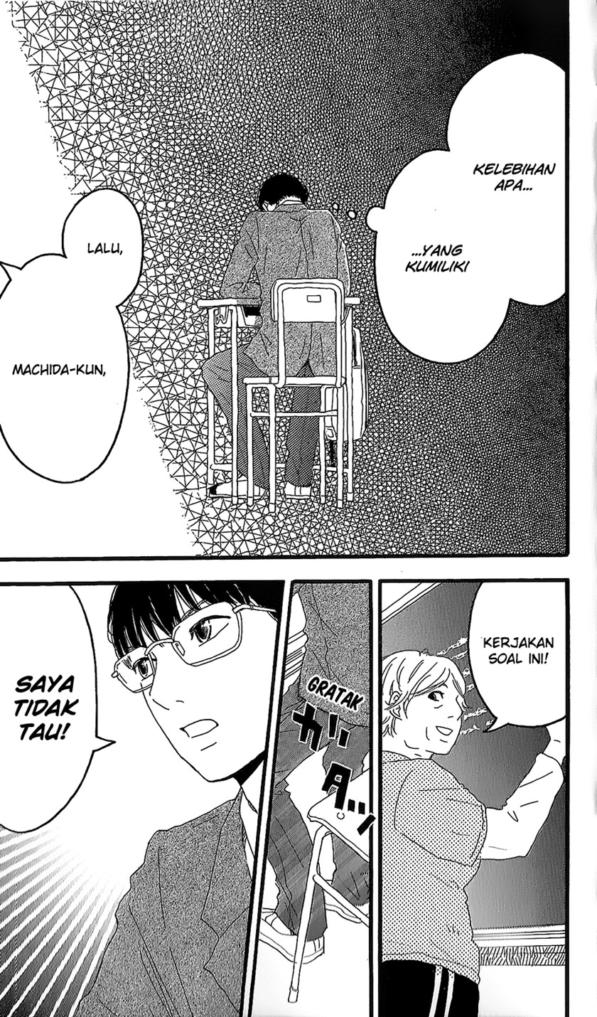Machida-kun no Sekai Chapter 01 Gambar 30