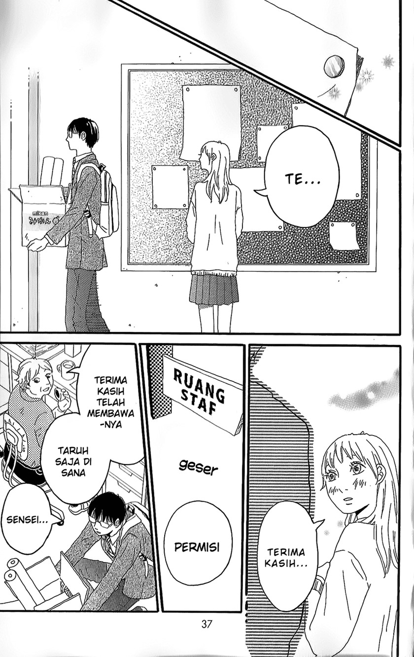 Machida-kun no Sekai Chapter 01 Gambar 34
