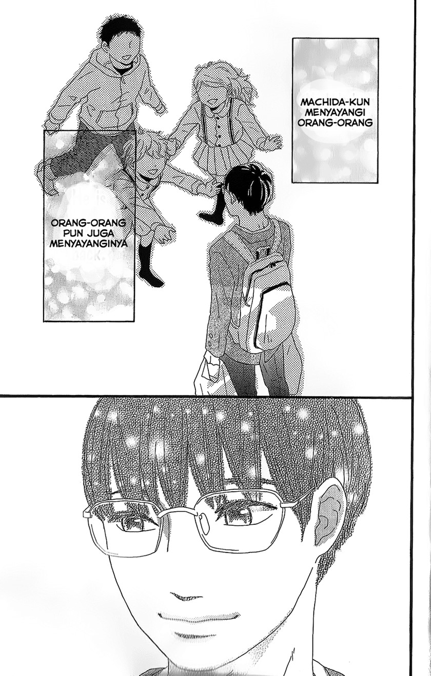 Machida-kun no Sekai Chapter 01 Gambar 38