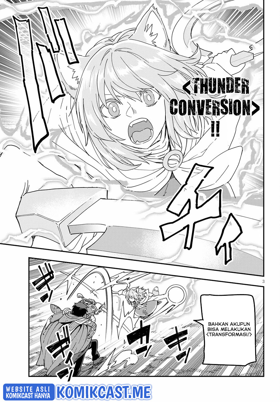 Konjiki no Moji Tsukai: Yuusha Yonin ni Makikomareta Unique Cheat Chapter 82.2 Gambar 4