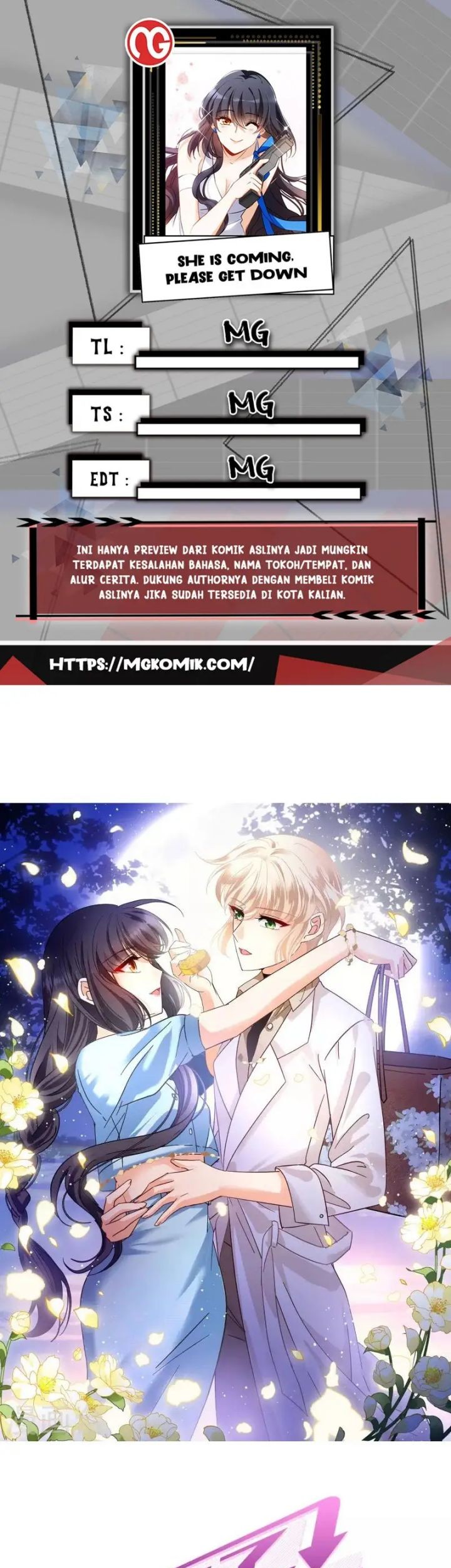 Komik She Is Coming, Please Get Down! Chapter 88.1 gambar nomor 1