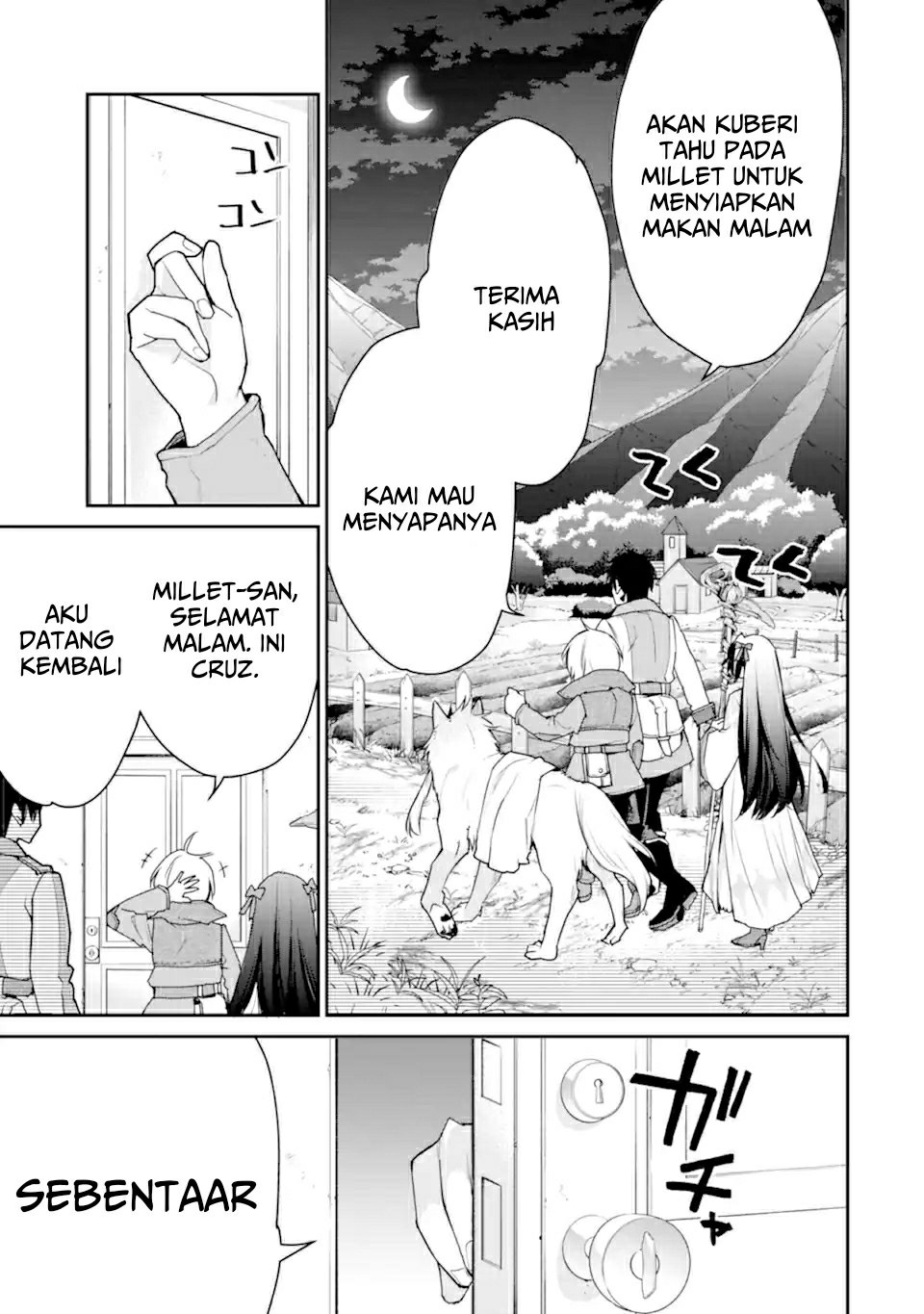 Saikyou no Madoshi. Hisa ni Ya wo Ukete Shimatta no de Inaka no Eihei ni Naru Chapter 23.1 Gambar 11