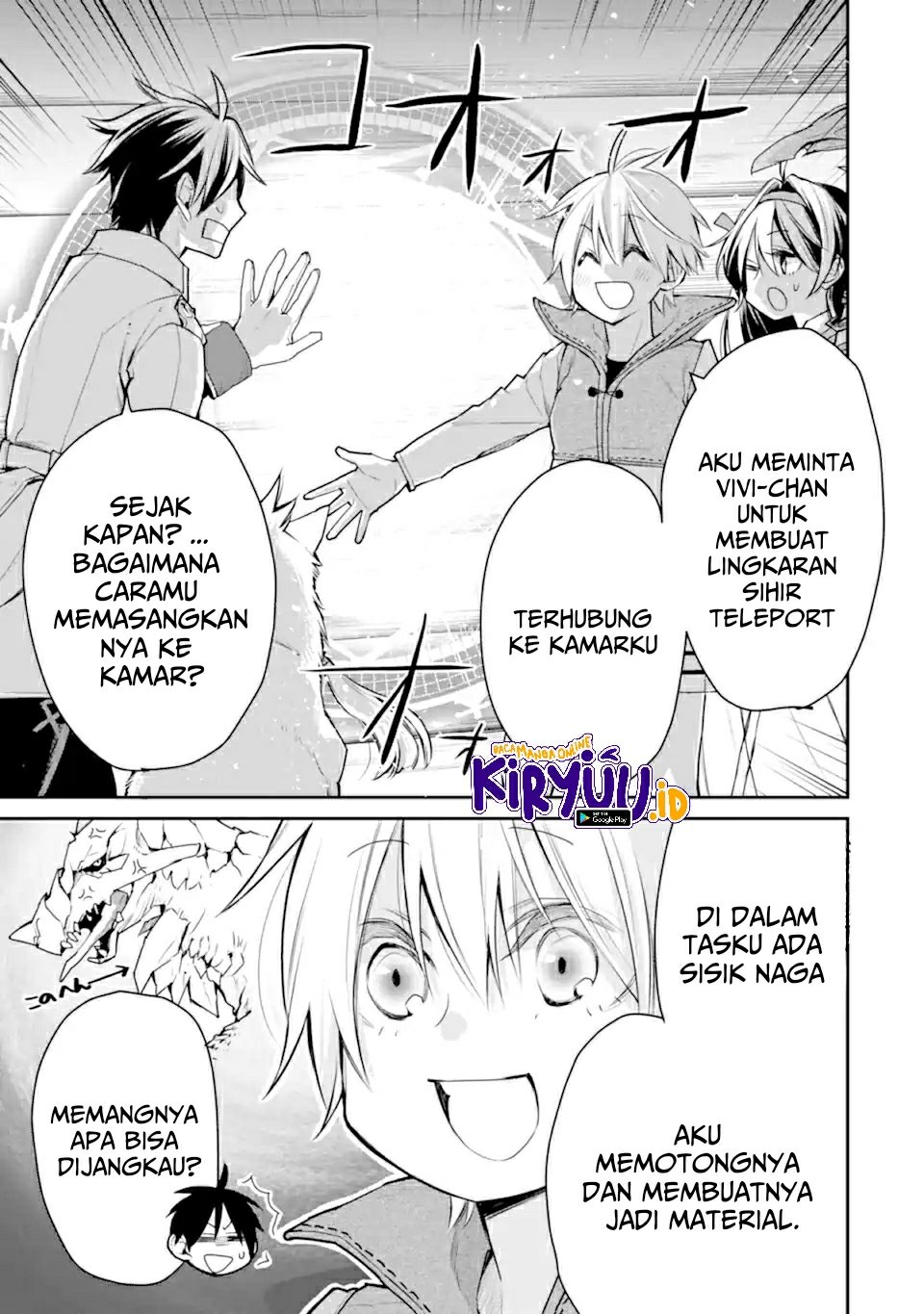 Saikyou no Madoshi. Hisa ni Ya wo Ukete Shimatta no de Inaka no Eihei ni Naru Chapter 23.1 Gambar 7