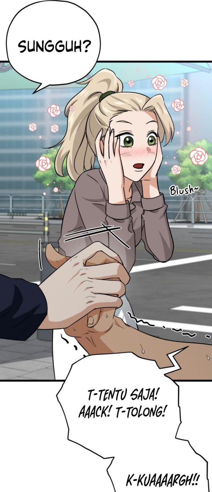My Dad Is Too Strong Chapter 100 Gambar 23