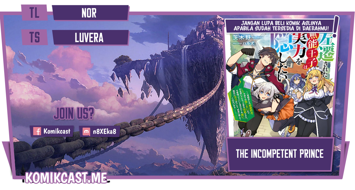 Komik The Incompetent Prince Who Has Been Banished Wants To Hide His Abilities Chapter 05 gambar nomor 1