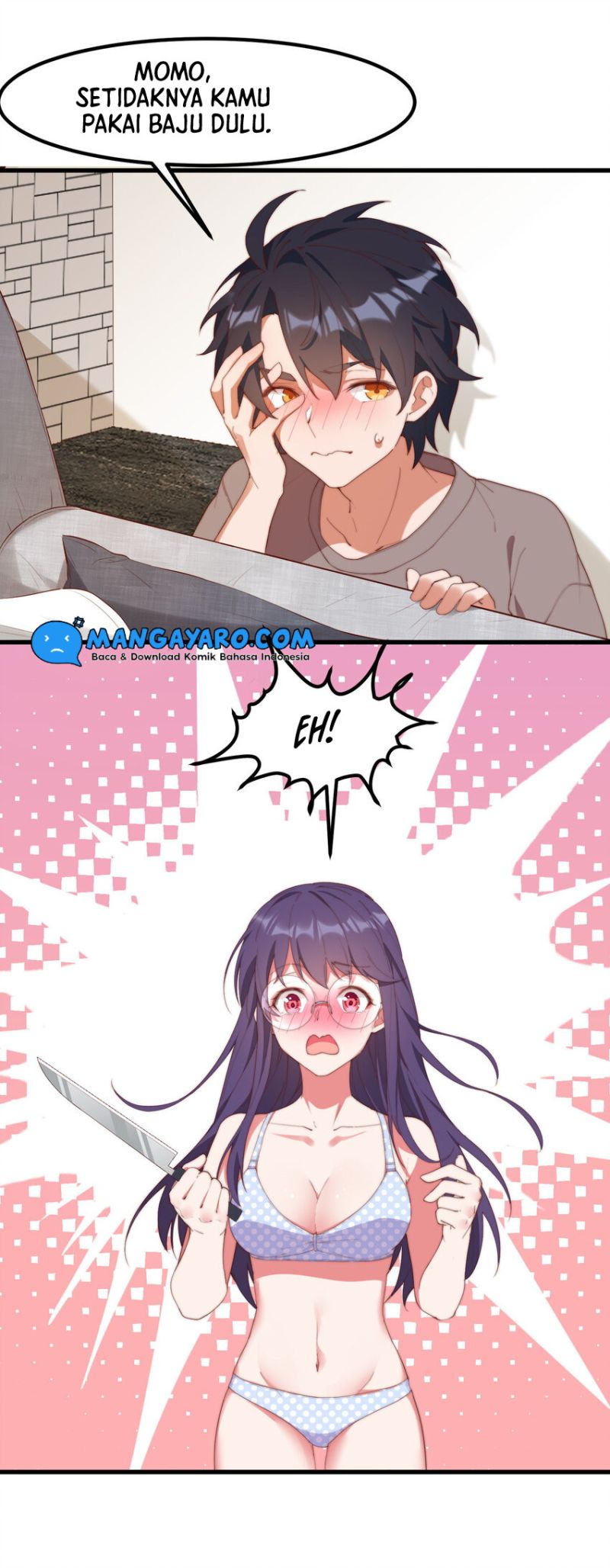 My Girlfriend is Very Weird Chapter 08 Gambar 21